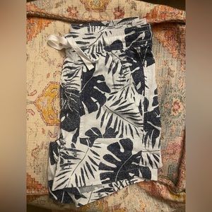 Nautica Palm Fronds Shorts Size Small